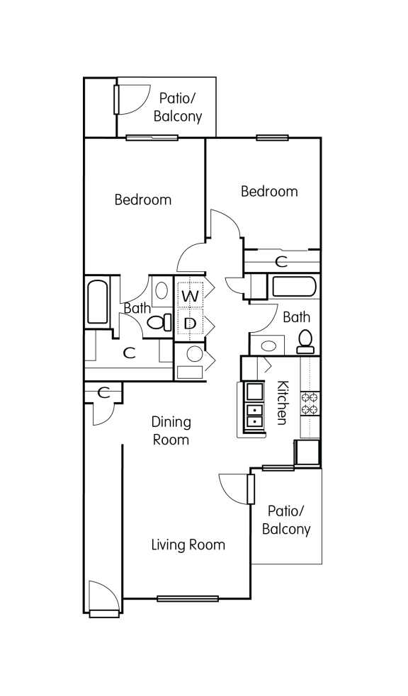 Floor Plans of Brownsburg Pointe in Brownsburg, IN